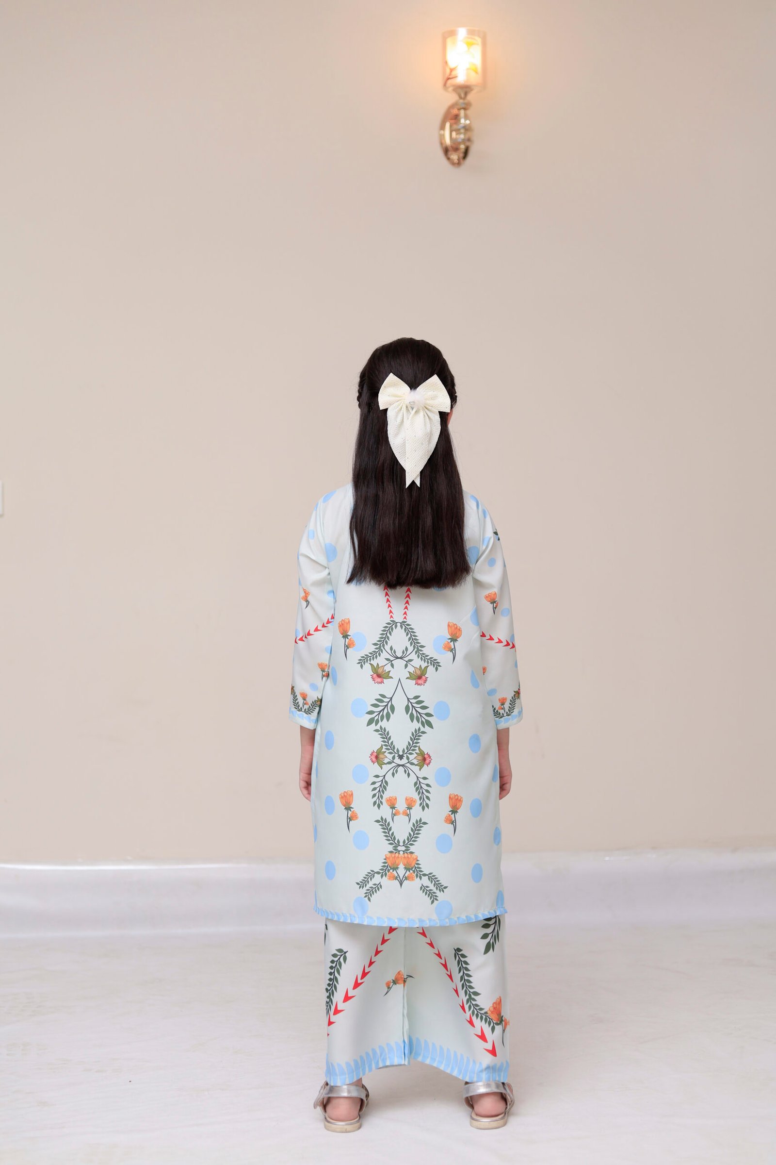 Trendy Floral & Dot Pattern Co-Ord - Image 2